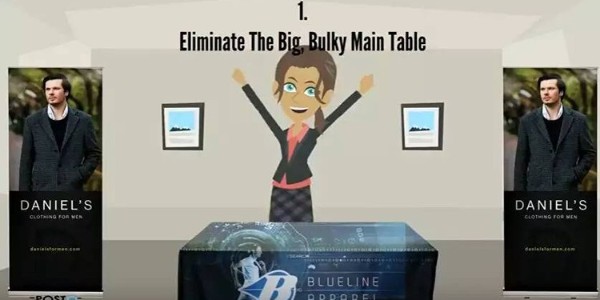 紙展示架在展會上有什么作用？